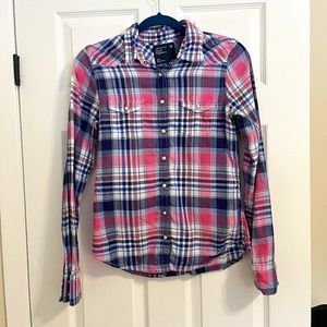 AE Plaid button down